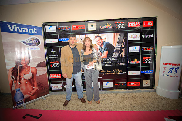 Alfombra Roja concierto Con toda el Alma