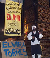 Año Viejo en Cuenca