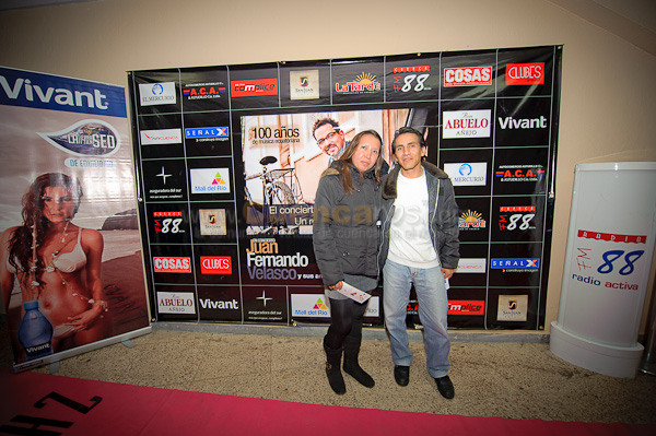 Alfombra Roja concierto Con toda el Alma