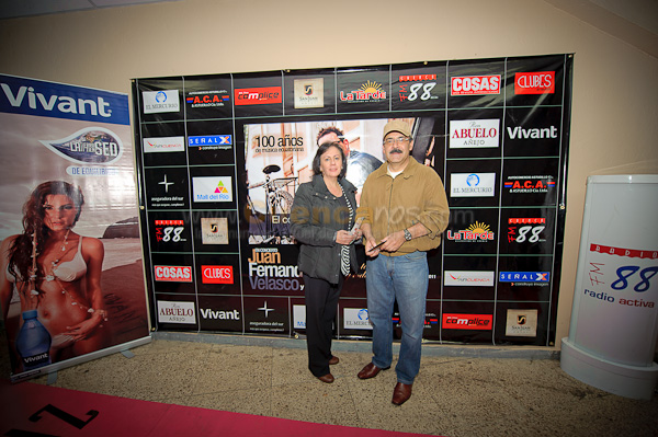 Alfombra Roja concierto Con toda el Alma