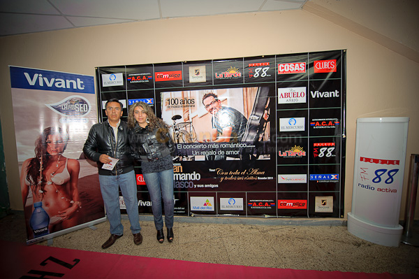 Alfombra Roja concierto Con toda el Alma