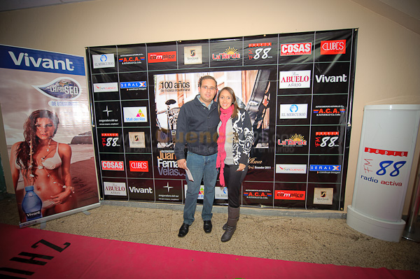 Alfombra Roja concierto Con toda el Alma