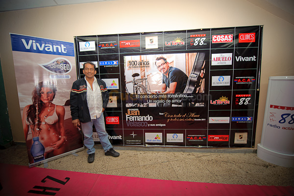 Alfombra Roja concierto Con toda el Alma