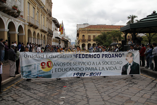 Escuela Federico Proaño 90 Años