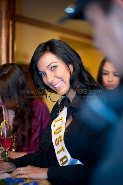 Visita de las Candidatas a Reina Mundial del Banano 2011