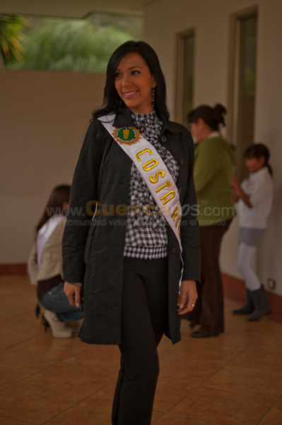 Visita de las Candidatas a Reina Mundial del Banano 2011