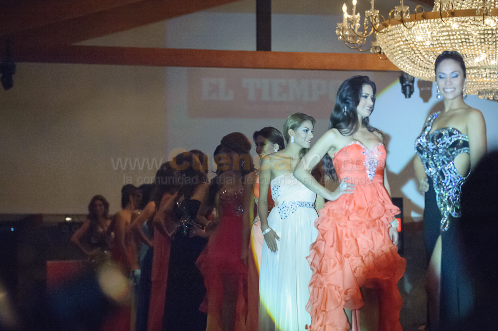 Candidatas a Miss Ecuador 2013