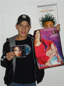 Ganadores de Dvd, Cd y Posters autografiados de Pamela Cortéz