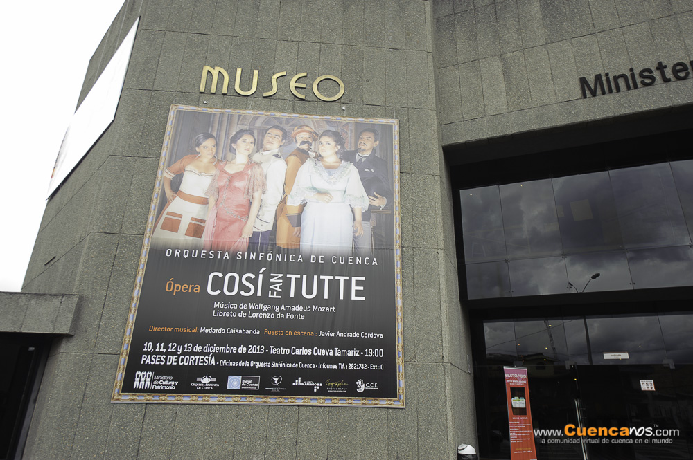 Opera Cosí fan Tutte de Wolfgang Amadeus Mozart