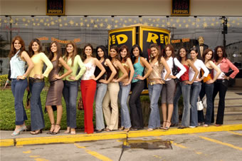 Candidatas a Miss Ecuador 2006