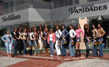 Candidatas a Miss Ecuador 2006