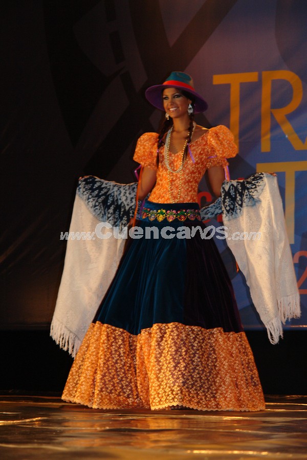 Miss Ecuador 2008, elección de traje típico