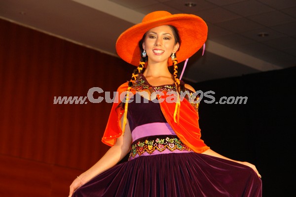 Miss Ecuador 2008, elección de traje típico