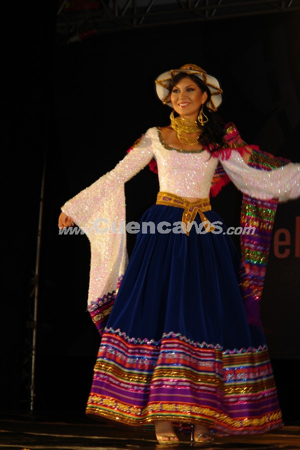 Miss Ecuador 2008, elección de traje típico