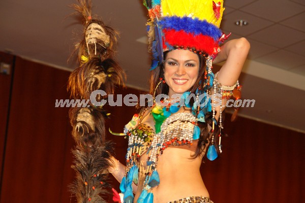 Miss Ecuador 2008, elección de traje típico
