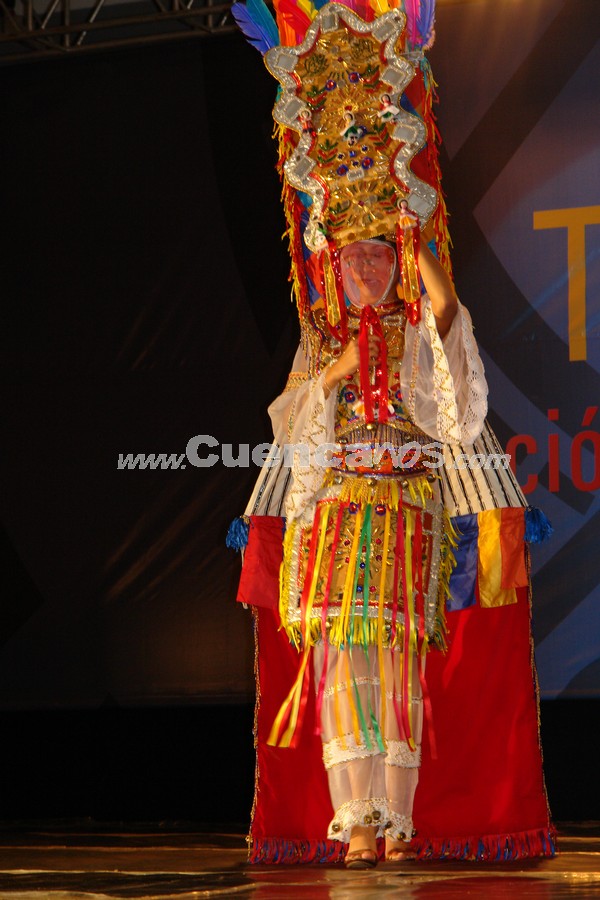 Miss Ecuador 2008, elección de traje típico