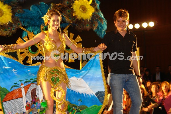 Miss Ecuador 2008, elección de traje típico